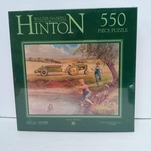 Speccast W.H. HINTON Jigsaw Puzzle 550pc LTD ED John Deere "Turtle Trouble" NEW!